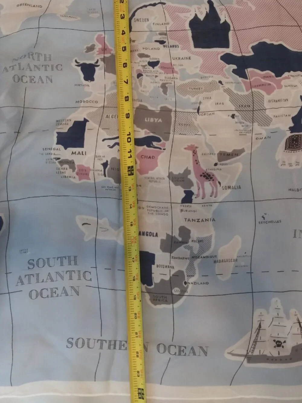 Kate Spade World Map Scarf
